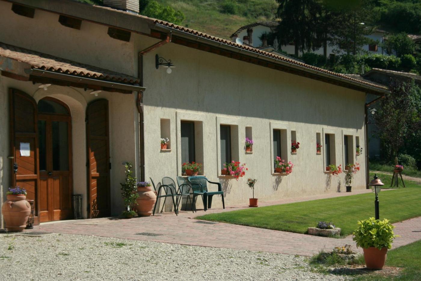 נורצ'יה Azienda Agrituristica La Valle Del Sambuco מראה חיצוני תמונה